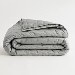 NWOT QUINCE Bamboo Dream Quilt King/Cal King Eucalyptus 4562